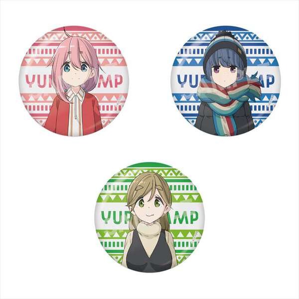 「ゆるキャン△ SEASON2」メタリック缶バッジ/01 第1弾 1BOX
