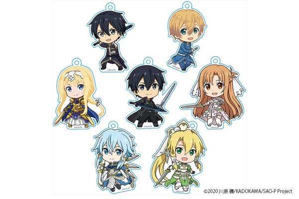『SAO アリシゼーション WAR OF UNDERWORLD』より、トレーディングアクリルチェーン VOL.2 1BOX