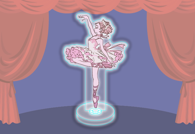 動きのあるキャラやシーン