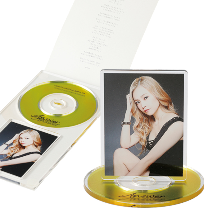 シングルCD風アクリルスタンド