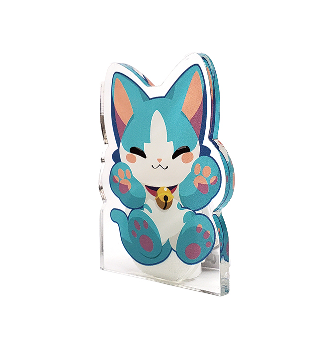 回転クリップメモスタンド