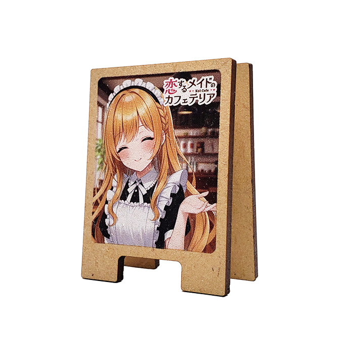 木製メモスタンド