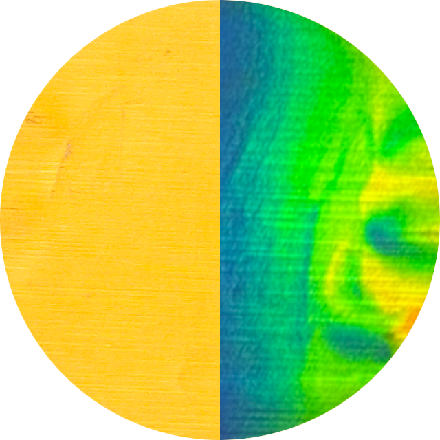 ゴールドヘアライン