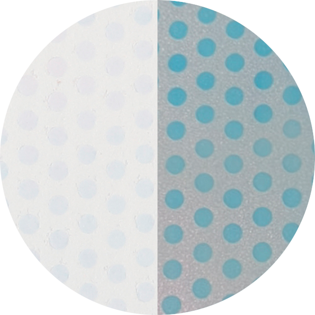 オーロラブルー ドット