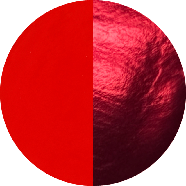 メタリック鮮やかレッド