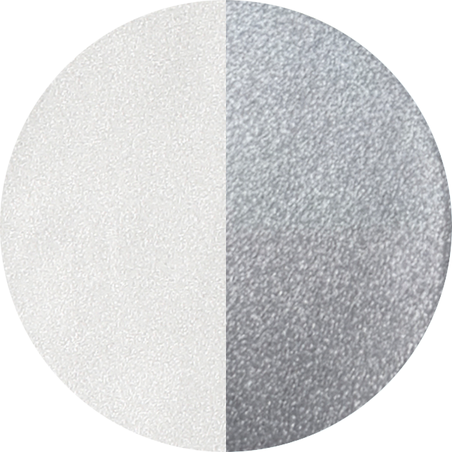 ラメシルバーホワイト