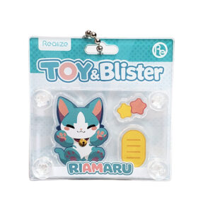 ブリスターパック風アクリルキーホルダー（パーツ固定タイプ）