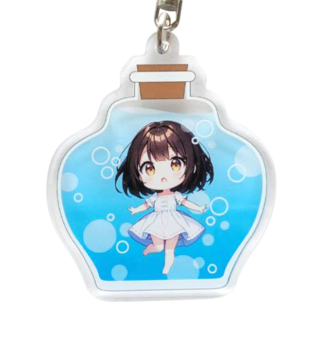 レイヤーアクリルキーホルダー